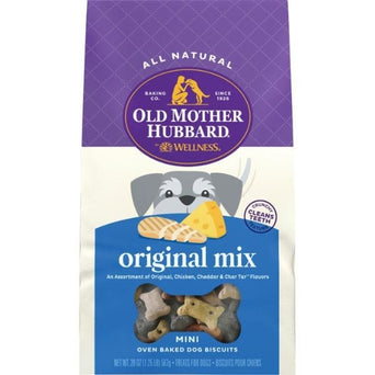 Wellness Old Mother Hubbard Original Assortment Oven-Baked Dog Biscuits; Mini