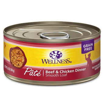 Wellness Wellness Beef & Chicken Pate Canned Cat Food
