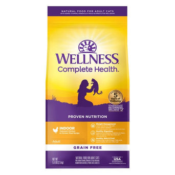 Wellness Wellness Complete Health Grain Free Indoor Deboned Chicken Dry Cat Food