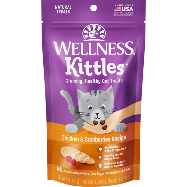 Wellness Wellness Kittles Chicken & Cranberries Cat Treats