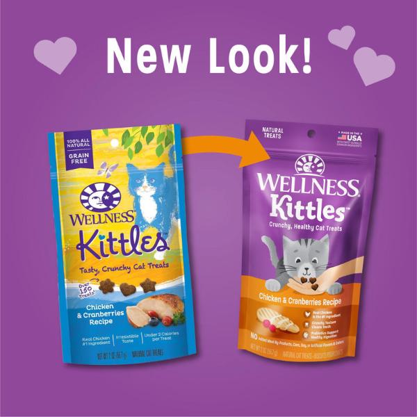 Wellness Wellness Kittles Chicken & Cranberries Cat Treats