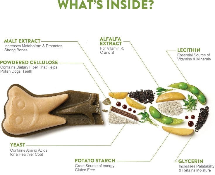 Wellness Whimzees Brushzees Natural Dental Chews
