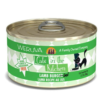 Weruva Cats in the Kitchen Lamb Burger-ini Canned Food