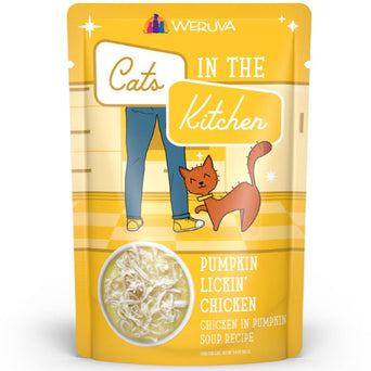 Weruva Cats in the Kitchen Pumpkin Lickin' Chicken Pouch Cat Food