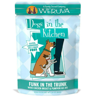 Weruva Dogs in the Kitchen Funk in the Trunk Pouch Dog Food