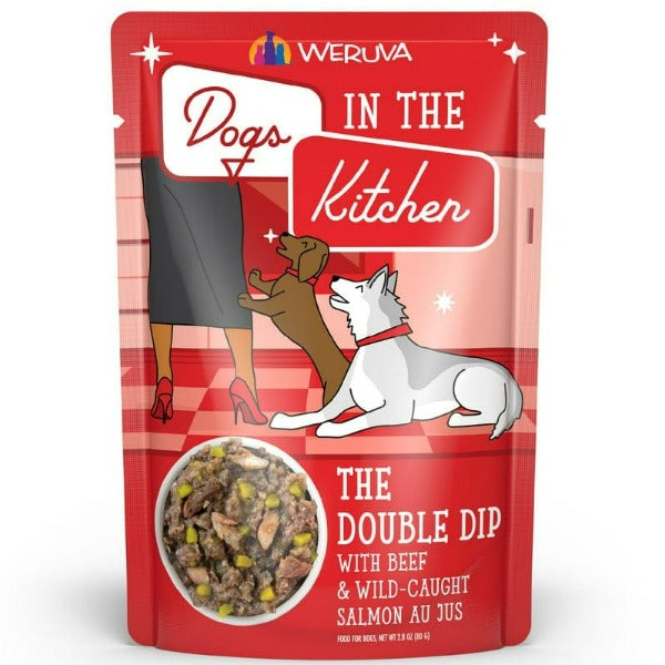 Weruva Dogs in the Kitchen The Double Dip Pouch Dog Food