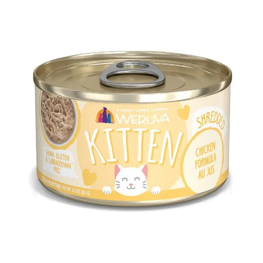 Weruva Kitten Chicken Formula Au Jus Canned Cat Food, 3oz