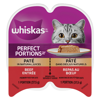 Whiskas Whiskas Perfect Portions Beef Pâté Wet Cat Food