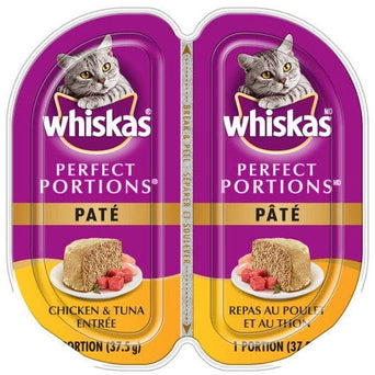 Whiskas Whiskas Perfect Portions Chicken & Tuna Pâté Wet Cat Food