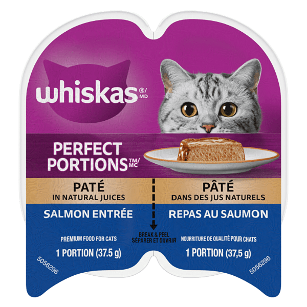 Whiskas Whiskas Perfect Portions Salmon Pâté Wet Cat Food