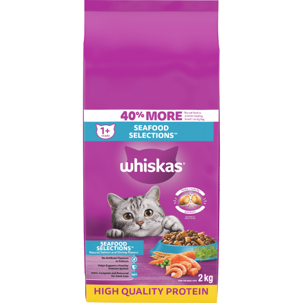 Whiskas Whiskas Seafood Selections Adult Dry Cat Food