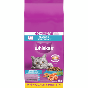 Whiskas Whiskas Seafood Selections Adult Dry Cat Food