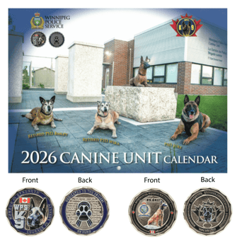Winnipeg Police Service Winnipeg Police Service Canine Unit Calendar & Coins