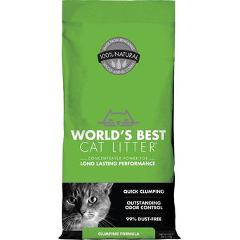 World's Best Cat Litter WORLD'S BEST Unscented Clumping Cat Litter