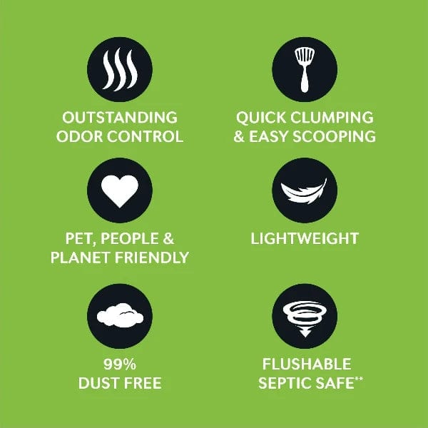 World's Best Cat Litter WORLD'S BEST Unscented Clumping Cat Litter
