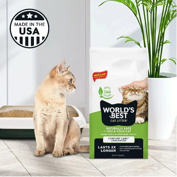 World's Best Cat Litter WORLD'S BEST Unscented Clumping Cat Litter