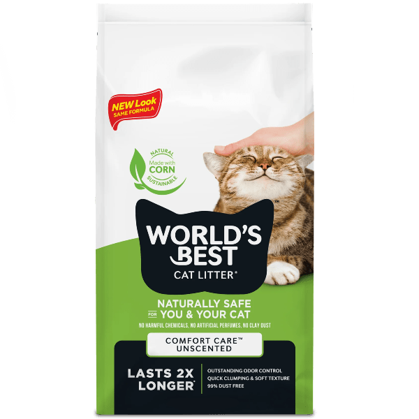 World's Best Cat Litter WORLD'S BEST Unscented Clumping Cat Litter