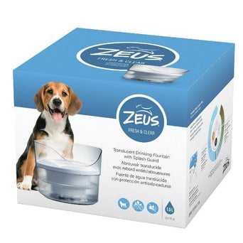 Zeus Zeus Fresh & Clear Fountain with Splash Guard