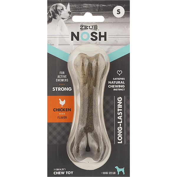 thumbnail image 2 of Rawhide-free Peanut Butter Dog Treats Mini - Peanut Butter Flavor Dog Treats (24 Pack, Rawhide-Free) Zeus Better Bones 2 of 14