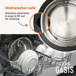 Zeus Zeus Oasis Weighted Dog Food Bowl