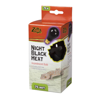 Zilla Zilla Incandescent Bulbs; Night Black