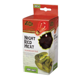 Zilla Zilla Incandescent Bulbs; Night Red