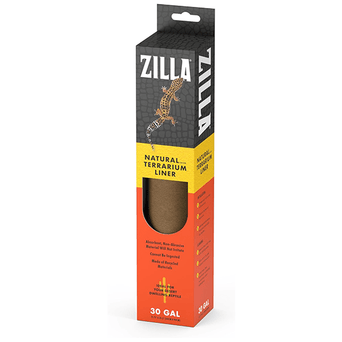 Zilla Zilla Terrarium Liner Reptile Bedding; Brown