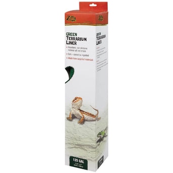 Zilla Zilla Terrarium Liner Reptile Bedding; Green