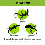 Zilla Zilla Terrarium Liner Reptile Bedding; Green
