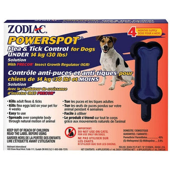 Zodiac Zodiac Powerspot Flea and Tick Control for Dogs