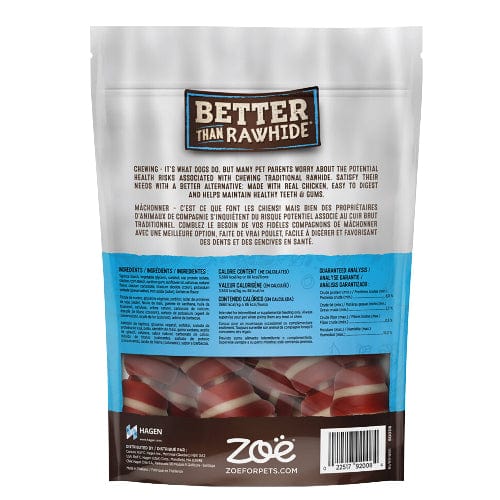 Zoe Zoë Better than Rawhide BBQ Chicken Bones, Mini