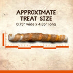 Zoe Zoë Better than Rawhide Peanut Butter Twists for Dogs