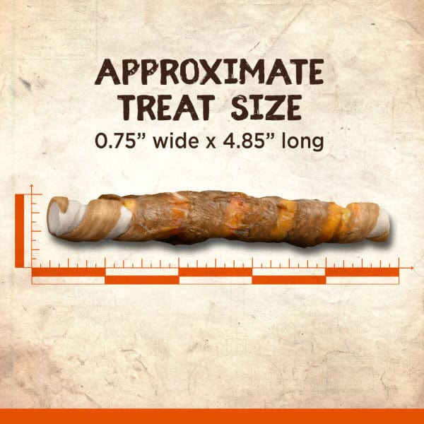 Zoe Zoë Better than Rawhide Peanut Butter Twists for Dogs