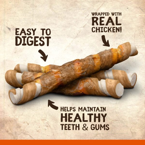 Zoe Zoë Better than Rawhide Peanut Butter Twists for Dogs