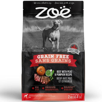 Zoe Zoë Dog Grain Free Beef with Peas & Pumpkin Dry Dog Food