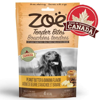 Zoe Zoe Tender Bites Peanut Butter & Banana Dog Treat