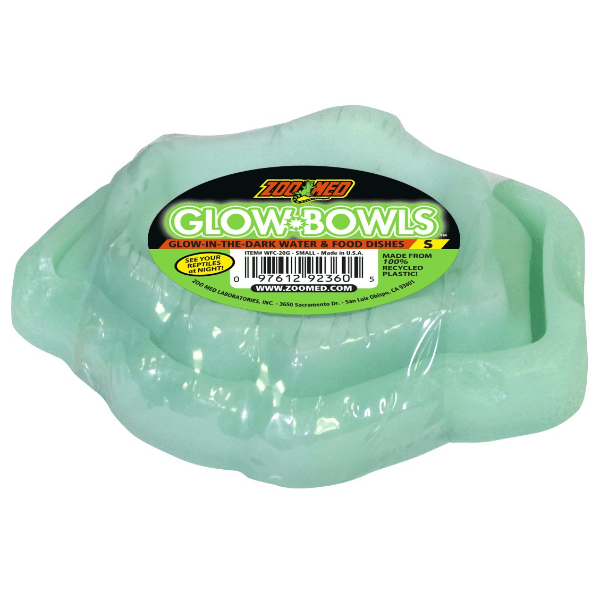 Zoo Med Zoo Med Glow-Bowls; Glow-in-the-Dark Combo Bowls