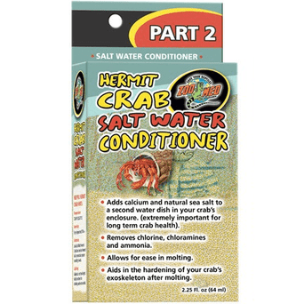 Zoo Med Zoo Med Hermit Crab Salt Water Conditioner (2 Part)