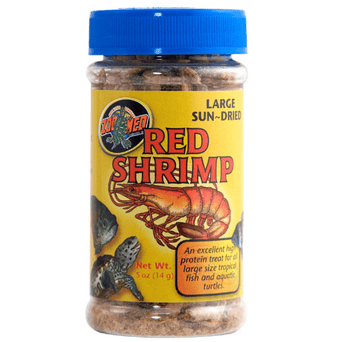 Zoo Med Zoo Med Large Sun-Dried Red Shrimp
