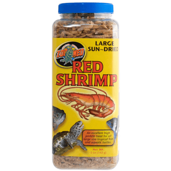 Zoo Med Zoo Med Large Sun-Dried Red Shrimp