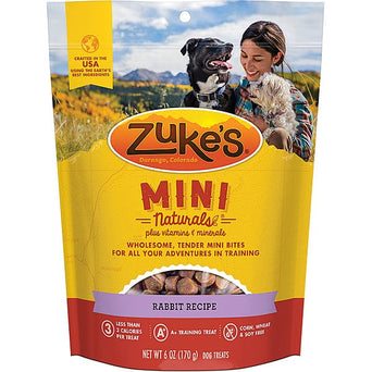 Zuke's Zuke's Mini Naturals Rabbit Recipe Dog Treats