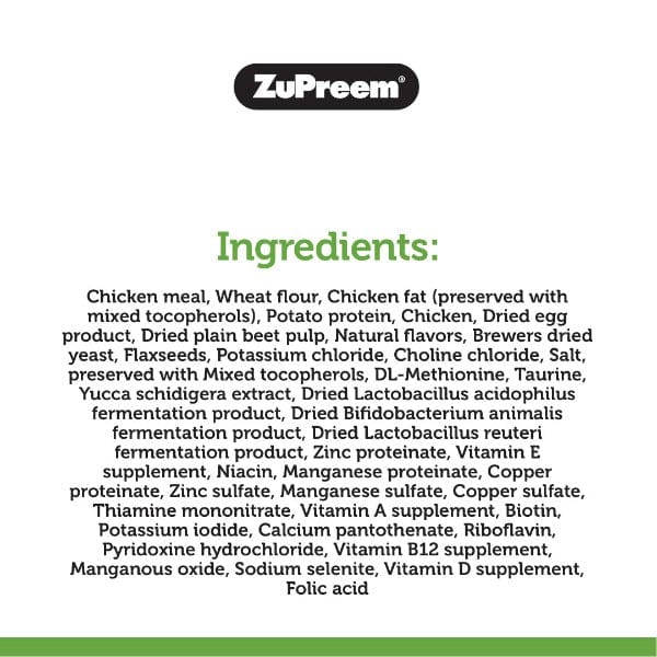 ZuPreem ZuPreem Ferret Diet