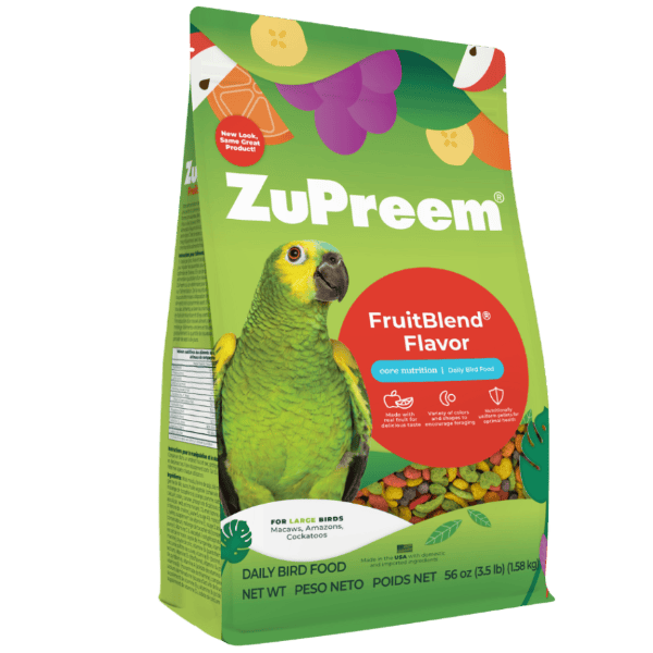 ZuPreem ZuPreem FruitBlend Flavor Bird Food, Large