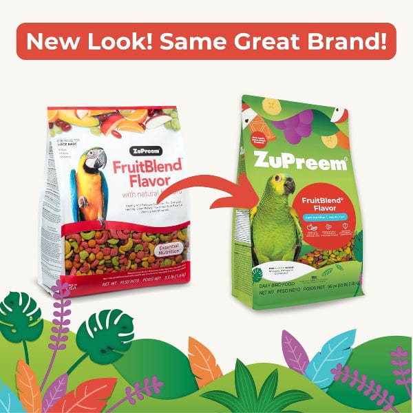 ZuPreem ZuPreem FruitBlend Flavor Bird Food, Large