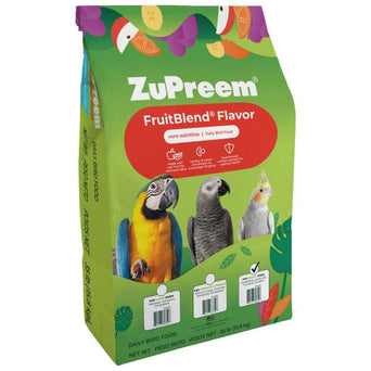 ZuPreem ZuPreem FruitBlend Flavor Bird Food, Medium