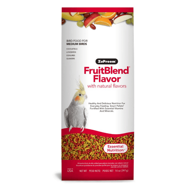 ZuPreem ZuPreem FruitBlend Flavor Bird Food, Medium