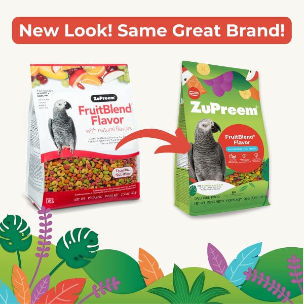 ZuPreem ZuPreem FruitBlend Flavor Bird Food, Parrots & Conures