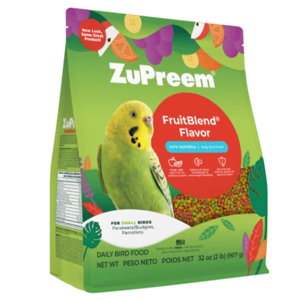 ZuPreem ZuPreem FruitBlend Flavor Bird Food, Small