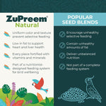 ZuPreem ZuPreem Natural Bird Food, Large