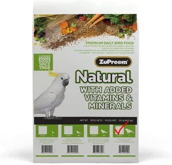 ZuPreem ZuPreem Natural Bird Food, Large